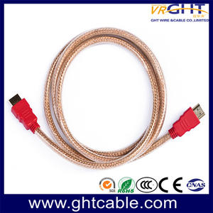 24K Gold Plated High Quality HDMI Cable With 144CCA Brading