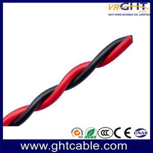 Two Cores Twisted Flexible Electric Cable alarm cable