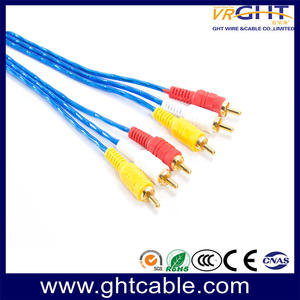 AUDIO CABLE with Gold plated head | Factory Direct Sale audio cable - GHT