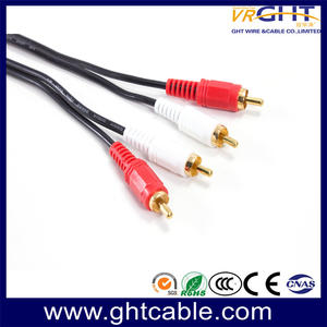 2RCA-2RCA Male To Male Audio Cable