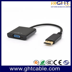 HDMI Male To VGA Female Video Cable Cord Converter Adapter For PC Laptop Black/white