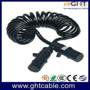 Heavy Duty Trailer Cable Spring Trailer Power Cable