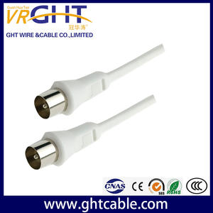 Satellite Cable 9.5 Pal Plug To 9.5 PAL Jack SAT Cable RF Coaxial Antenna Cable F Connector RG6 Cable