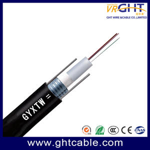  Indoor Sx Os Core G652/G657 Single Mode FTTH Fiber Optical Cable Flat Drop Cable Gyxtw